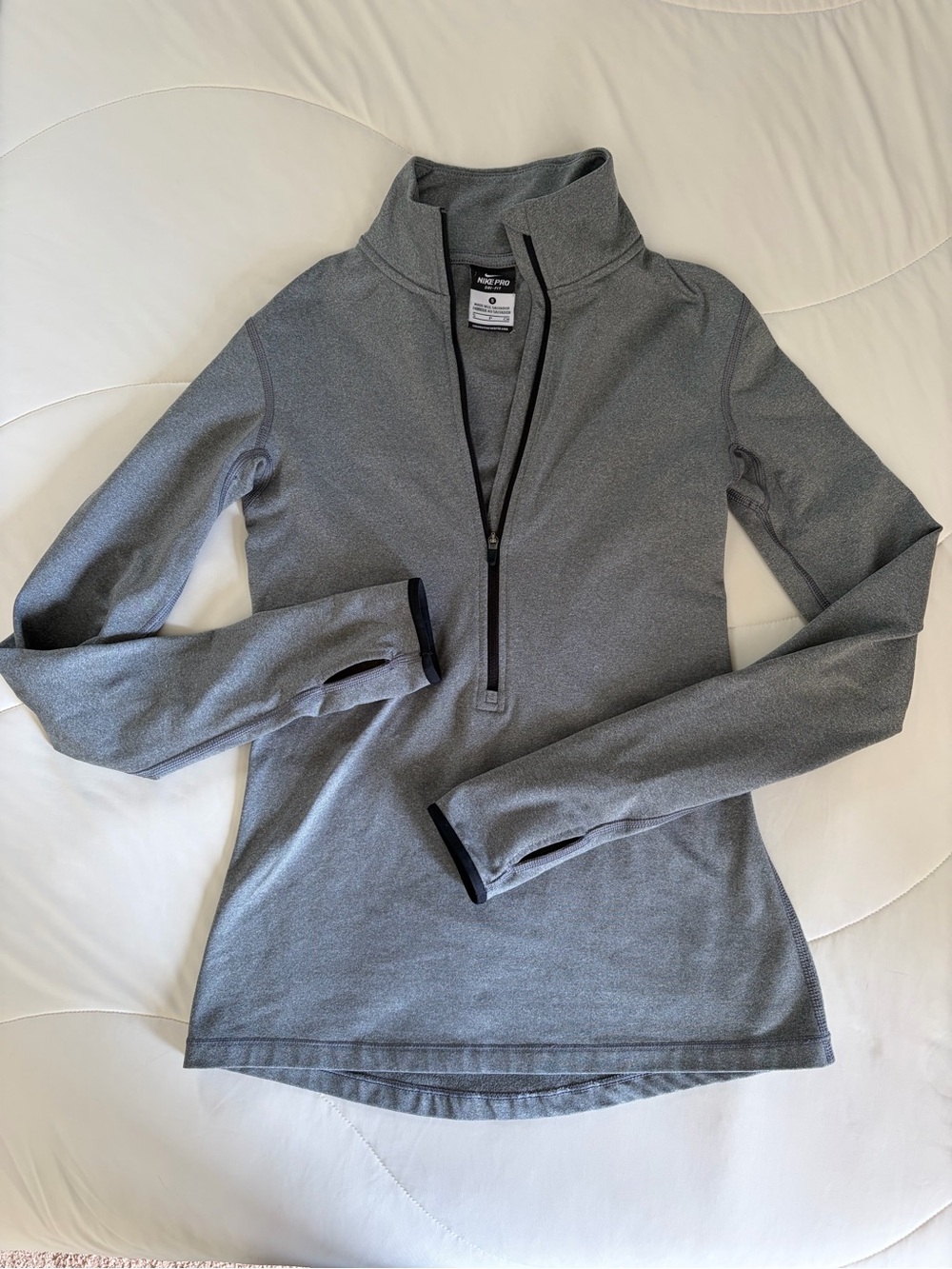 Nike Pro Dri-Fit Hyperwarm Fitted Half-Zip